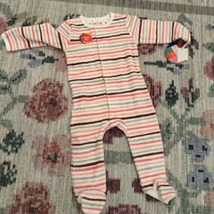 NEW Magnetic Me Velour Footie Pajama